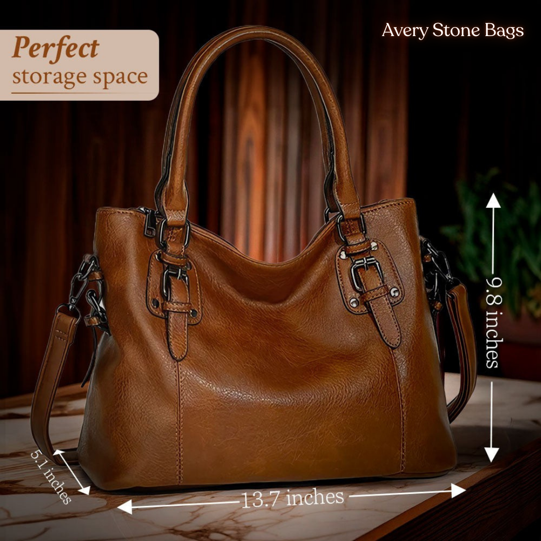 Camille | Elegant Durable Leather Shoulder Bag