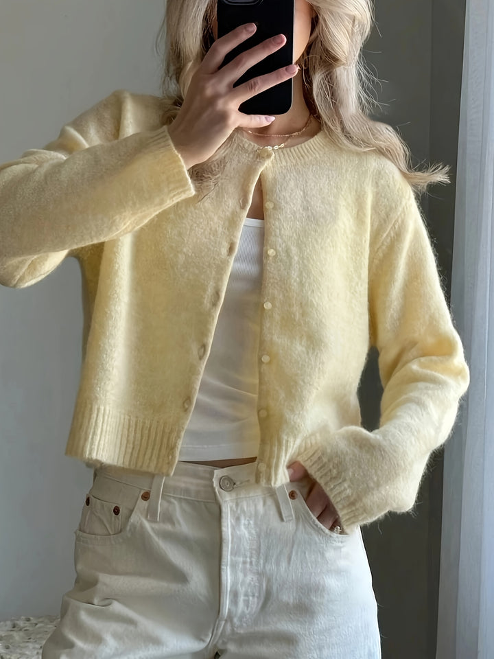 Eliana | Cozy Stretch Long Cardigan