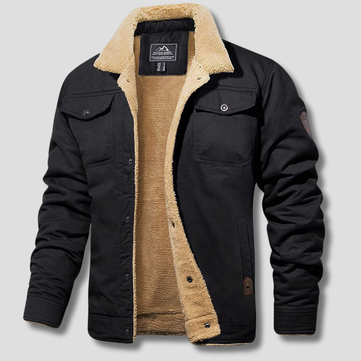 Evino | Men's Warm Rugged Winter Lined Jacket