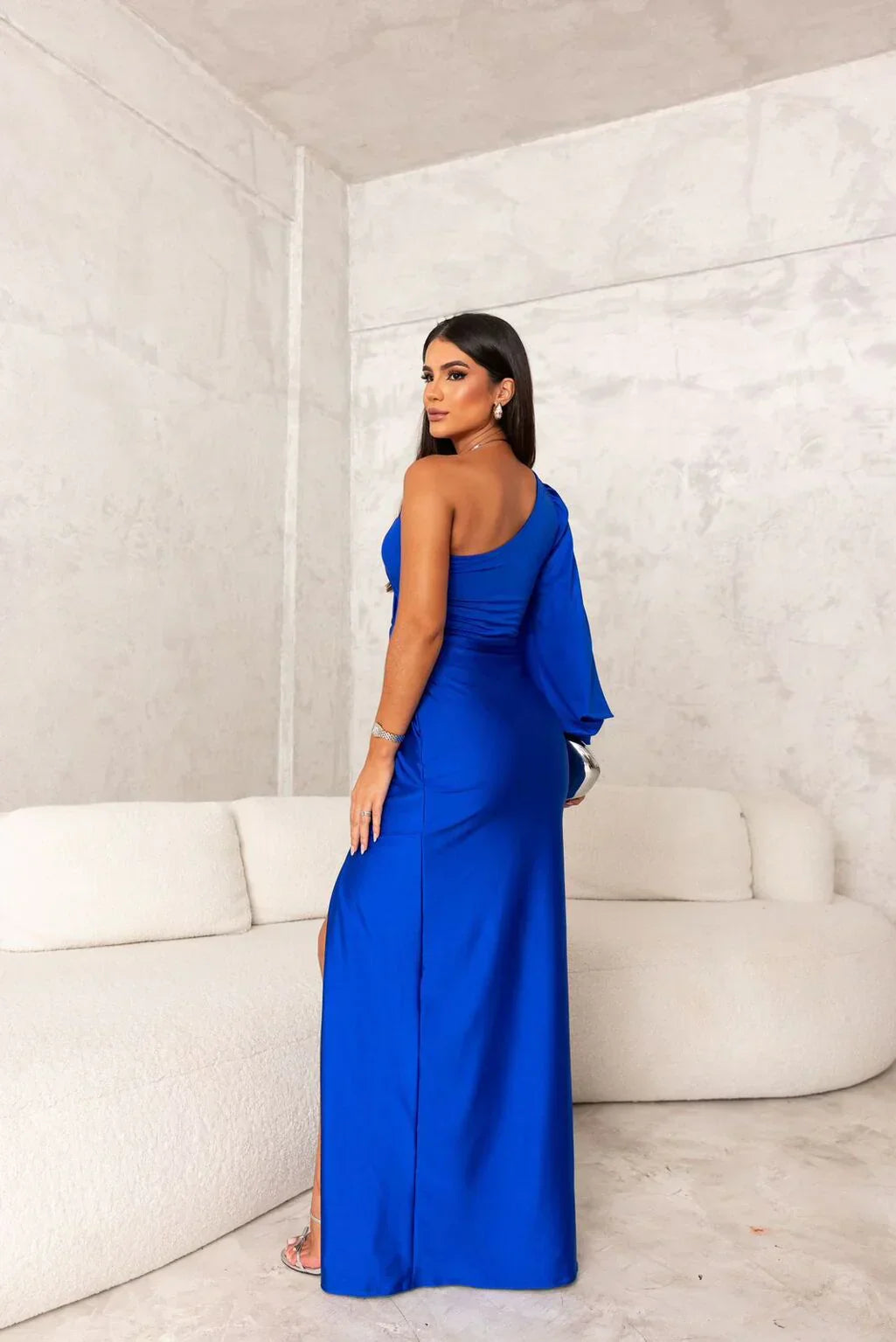 Alia | Elegant Slit Maxi Dress