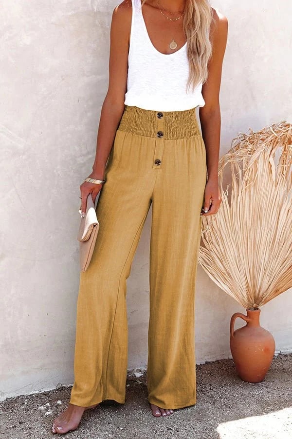 Ciara | High-Waist Wide-Leg Pants