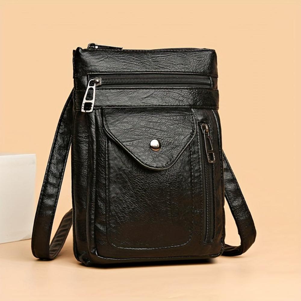 Lisa | Vintage Compact Crossbody Bag