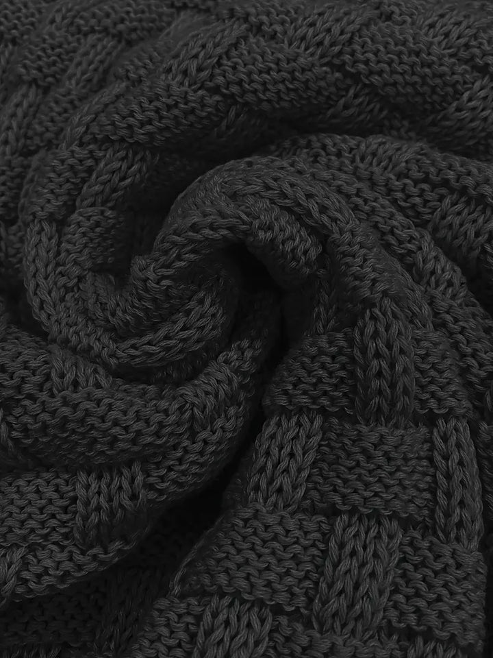 Harrison | Ribbed Button Turtleneck Pullover