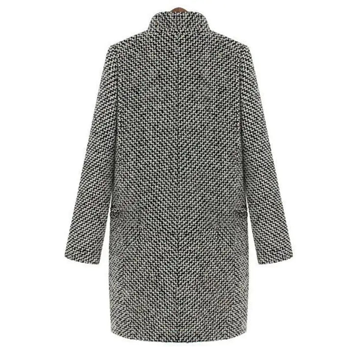 Cheska | Women's Elegant Houndstooth Coat