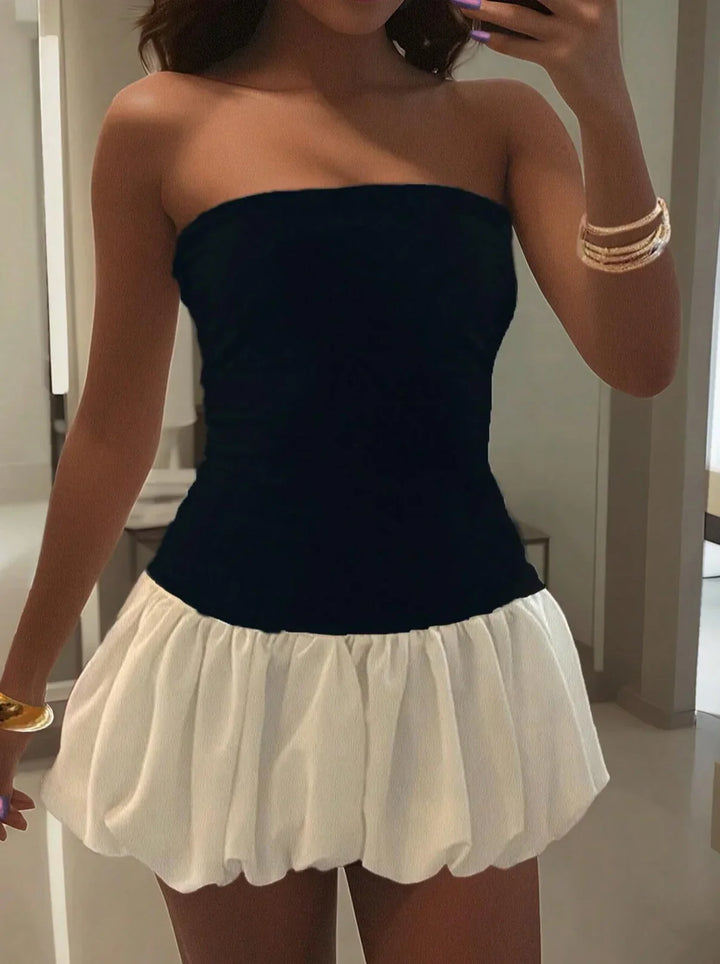 Bianca | Modern Bubble Mini Dress