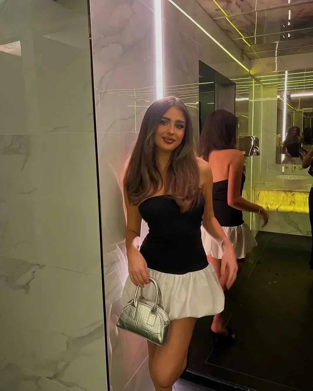 Bianca | Modern Bubble Mini Dress