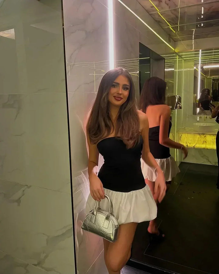Bianca | Modern Bubble Mini Dress