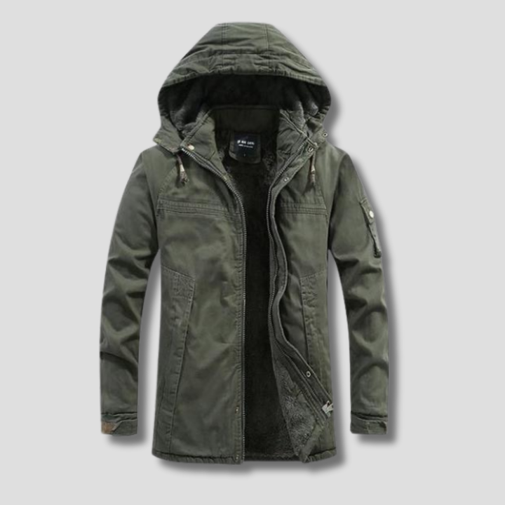 Rivas | Men's Casual Hooded Utility Jacket