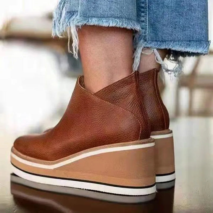 Olivia | Platform Ankle Boots