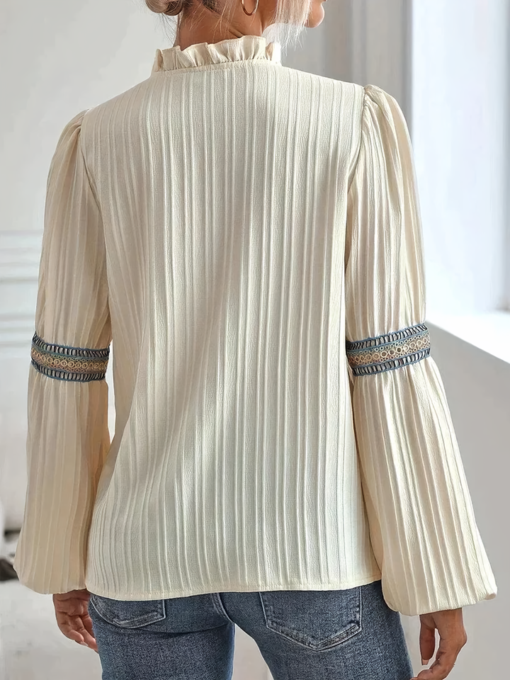 Valerie™ - Stunning V-Neck Blouse