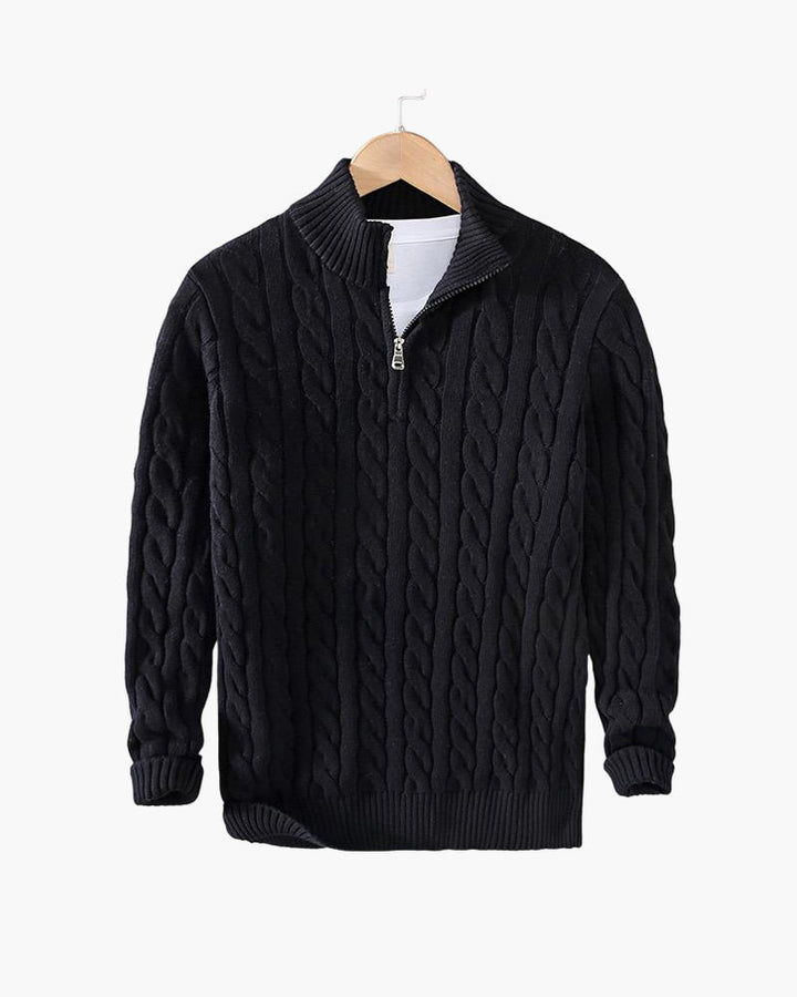 Alpine |  Half Zip Cable Jumper