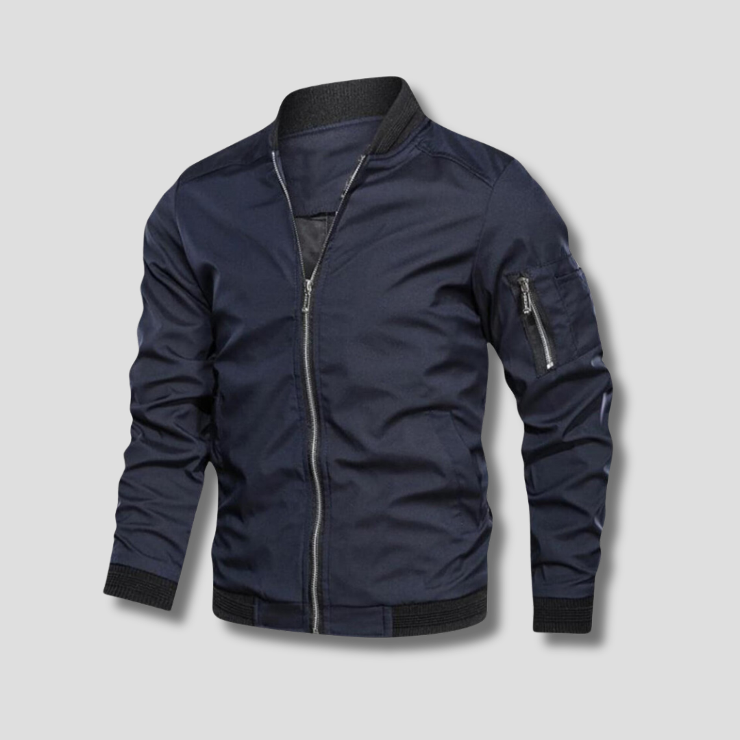 Johnson | Men's Modern Lightweight Bomber Jacket