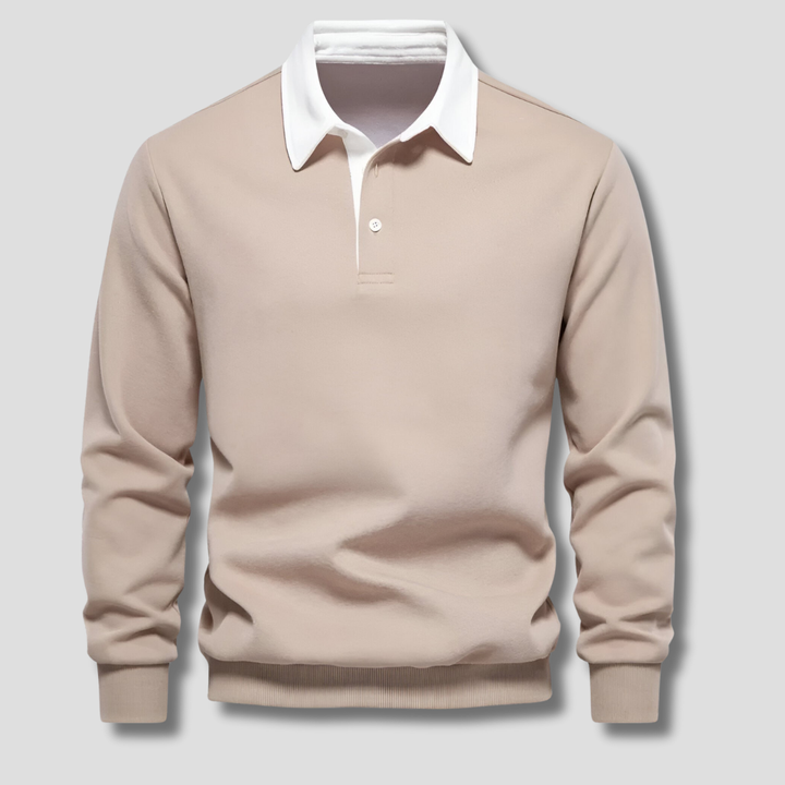 Leandro | Men's Classic Polo Sweatshirt