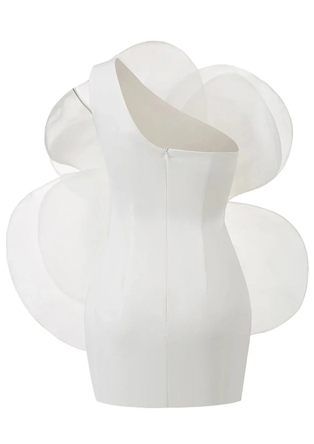 Bella | Dramatic Asymmetrical Mini Dress
