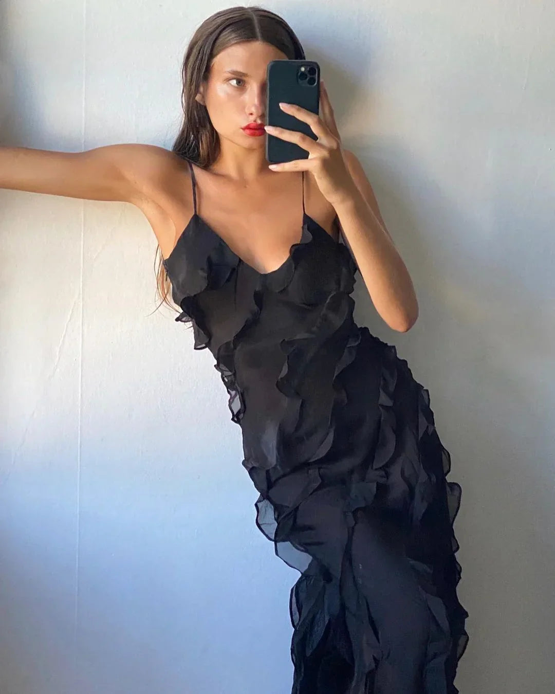 Mara | Backless Off-shoulder Maxi Dress