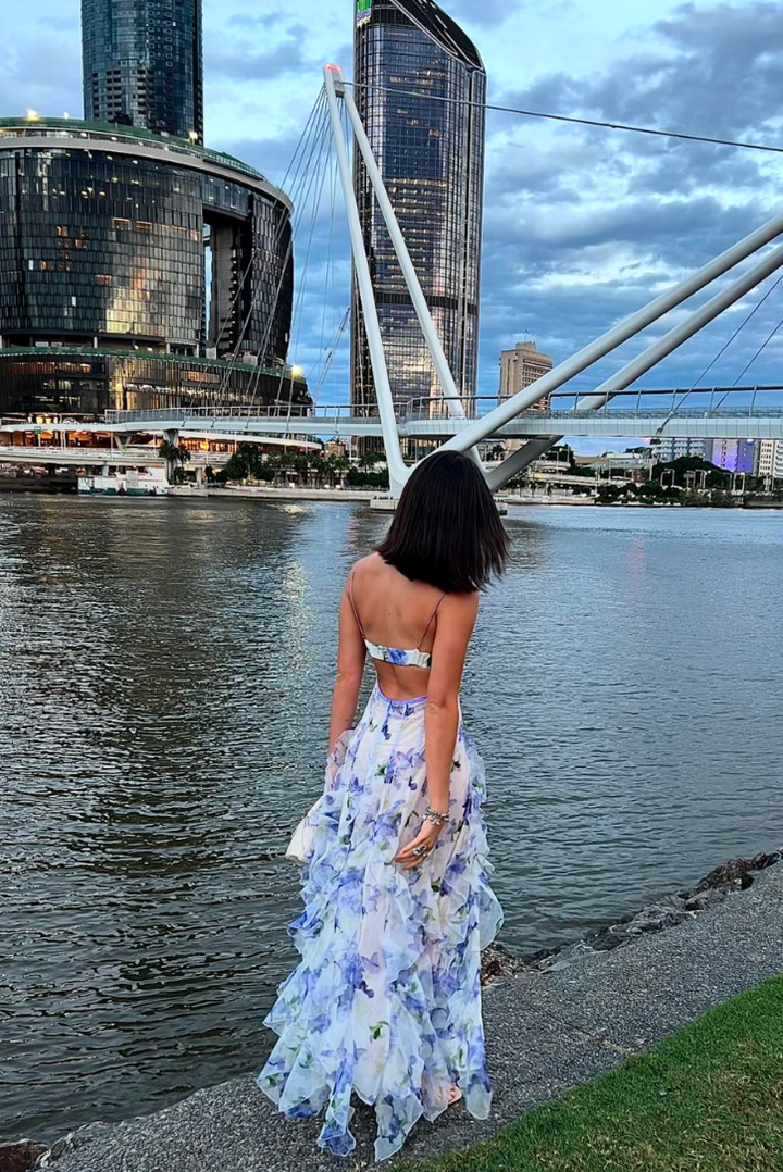 Marla | Enchanting Ruffled Maxi Dress