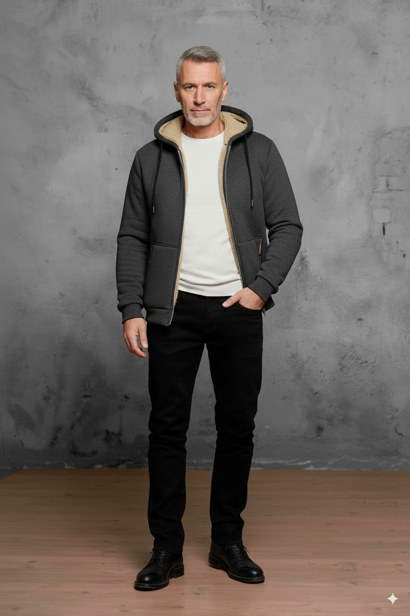 Gilben | Men's Stylish Cozy Hooded Jacket