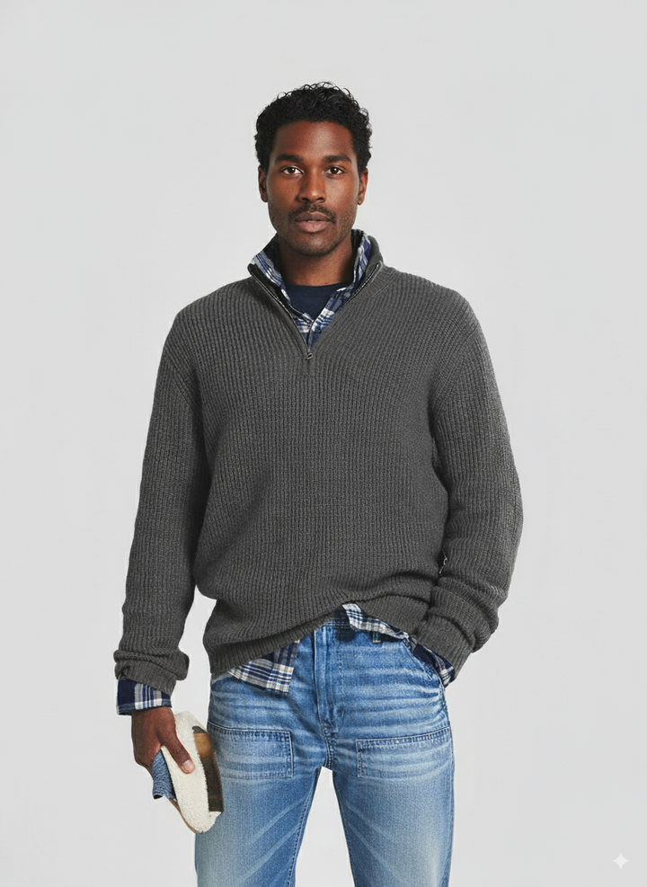 Bradley | Half Zip Sweater