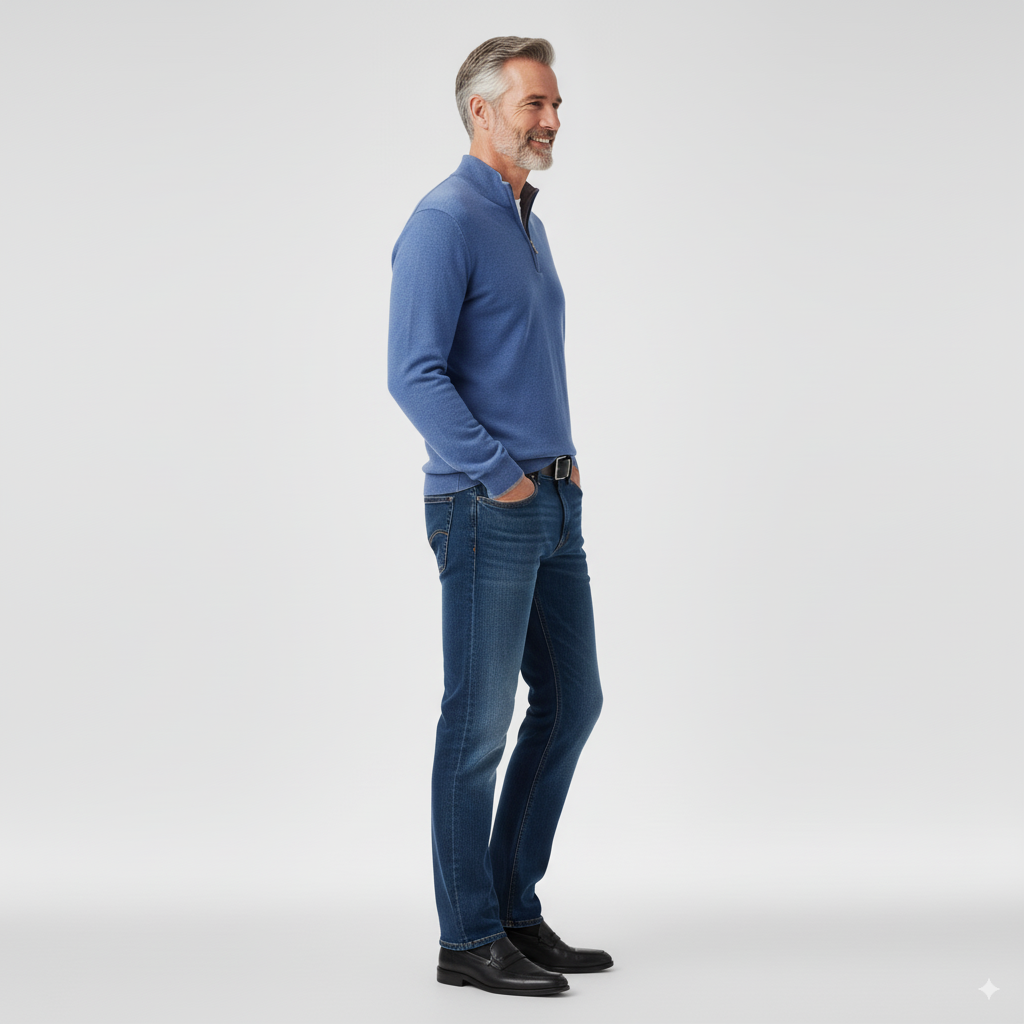 Oliver | Luxe Men's Half-Zip Jumper