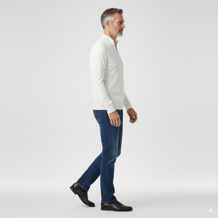 Oliver | Luxe Men's Half-Zip Jumper