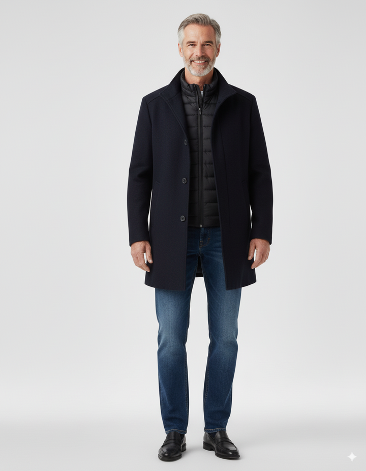 Kerr | Men's Stylish Button-Up Coat