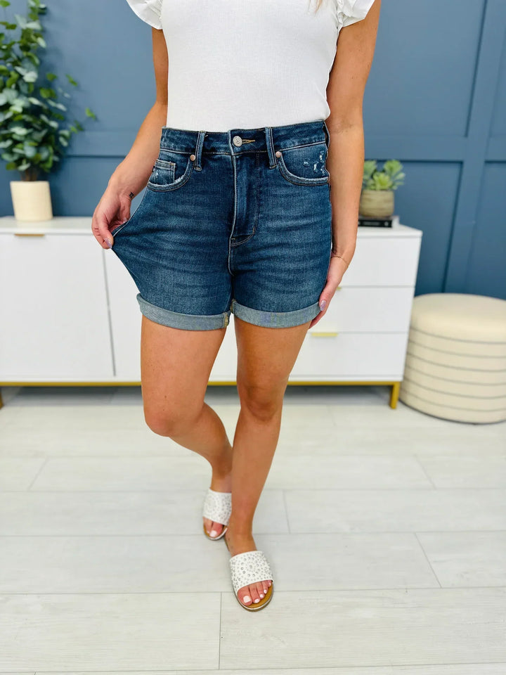 Lena | Classic Denim Shorts