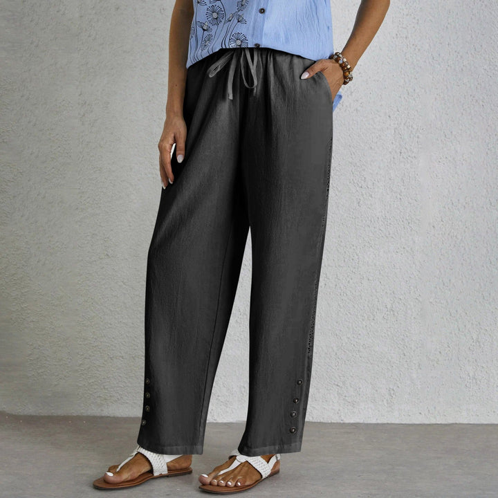 Alora | Comfortable Buttoned Pants