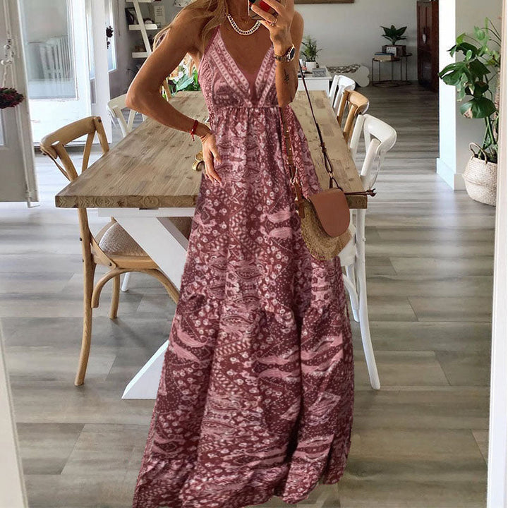 Breisha | Bloom Boho Maxi Dress