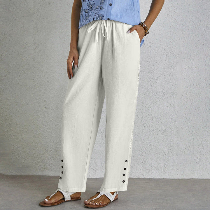 Alora | Comfortable Buttoned Pants