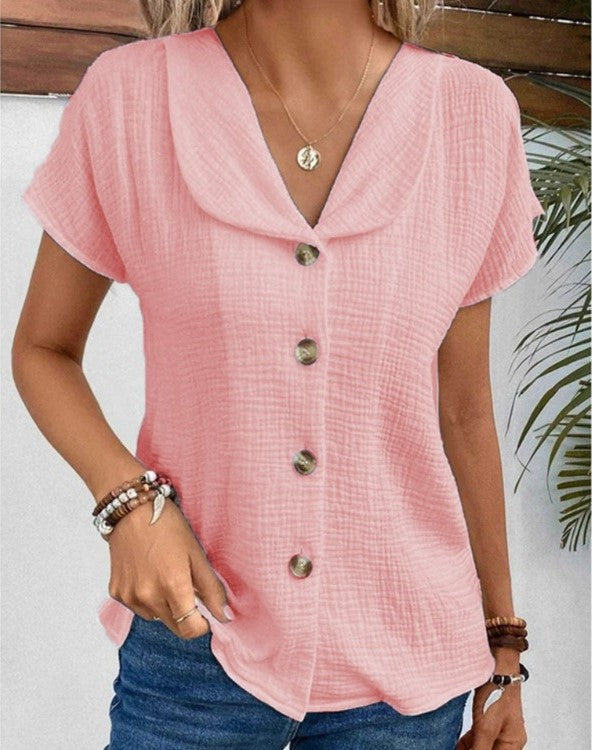 Sanya | Relaxed Button-down Blouse