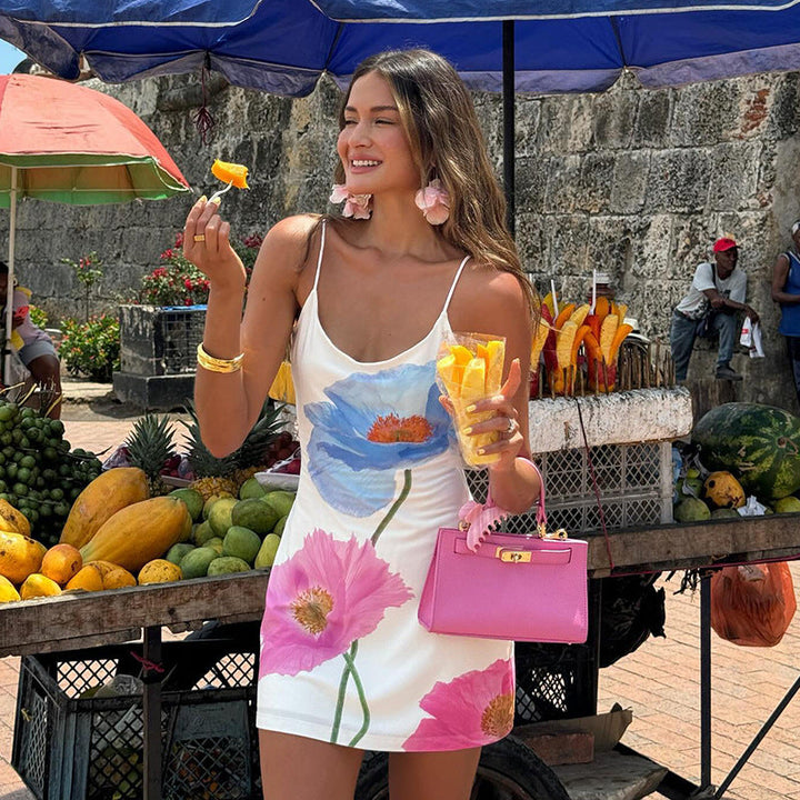 Lilia | Bloomy Floral Mini Dress