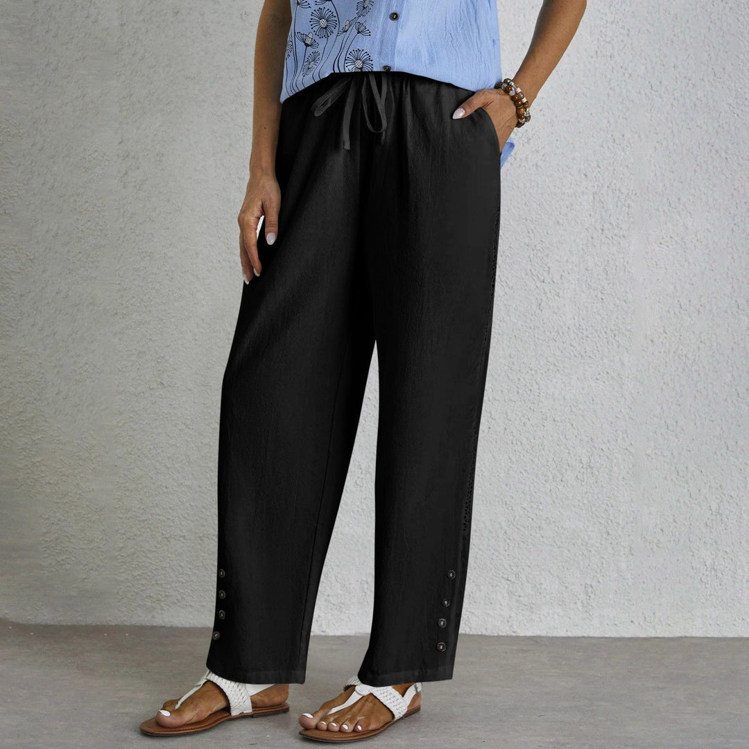 Alora | Comfortable Buttoned Pants