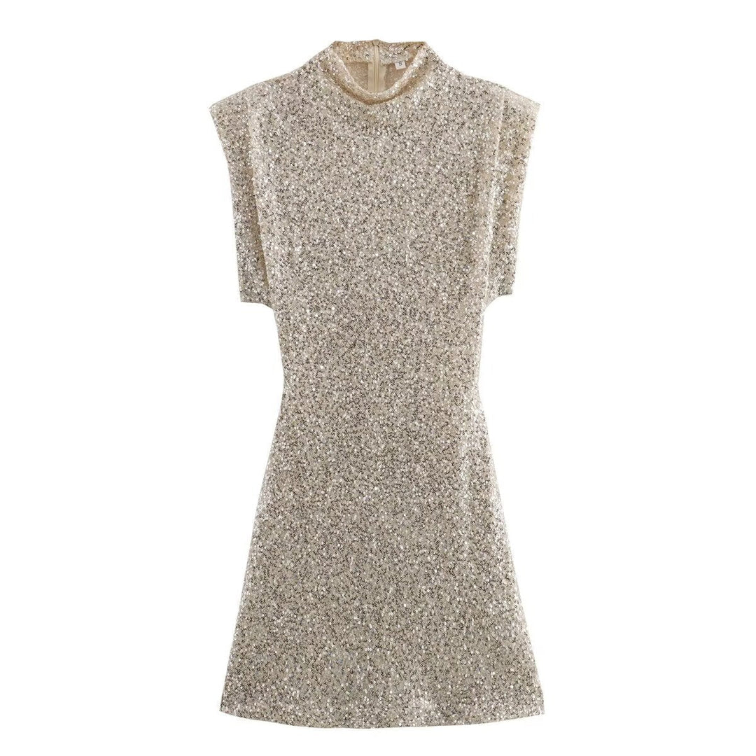 Alondra | Glittering Midi Dress