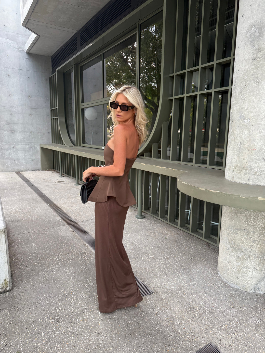 Serena | Elegant Strapless Maxi Dress