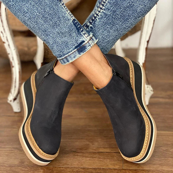 Olivia | Platform Ankle Boots