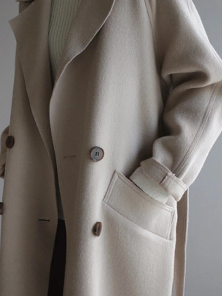 ELENA | LUXE DOUBLE-SIDED COAT