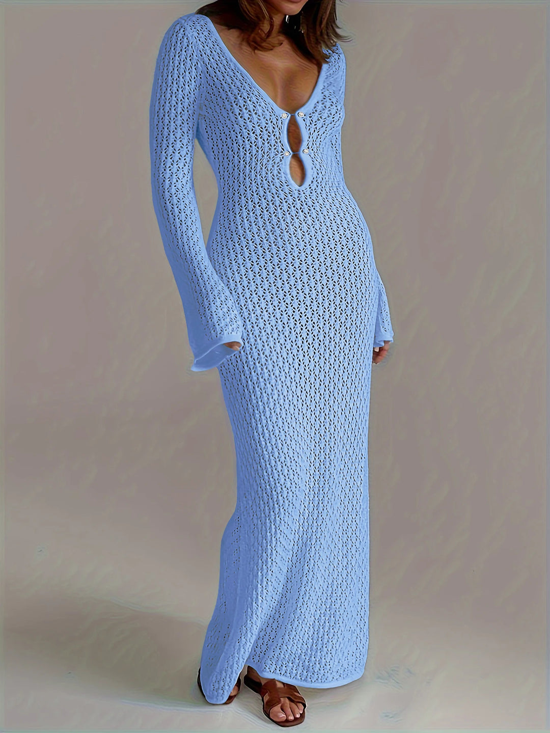 Marcella | Chic Knit Beach Dress