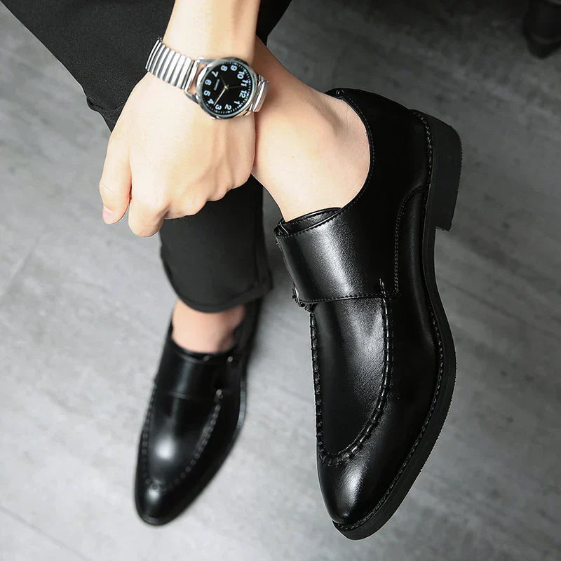 Hugh | Double-monk Strap Shoes