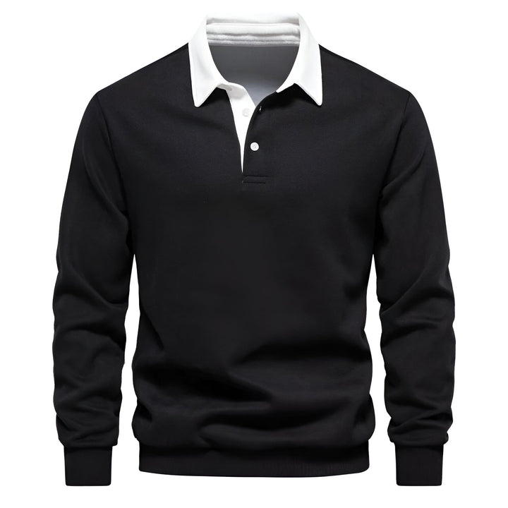 Leandro | Men's Classic Polo Sweatshirt