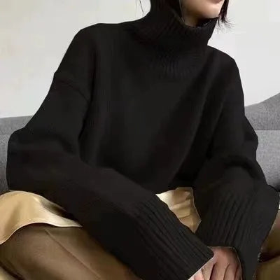 Kelly | Women's Knitted Turtleneck