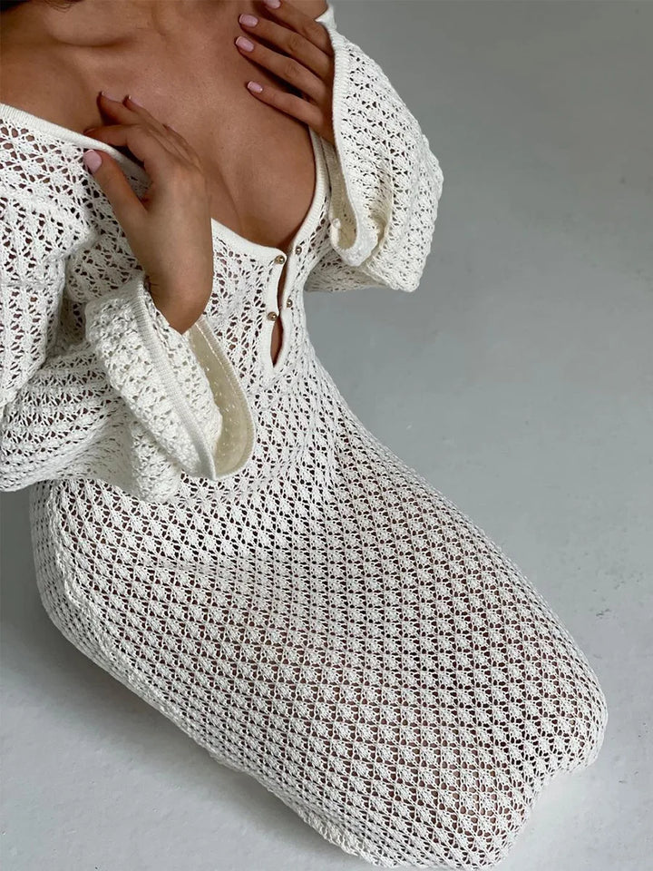 Marcella | Chic Knit Beach Dress