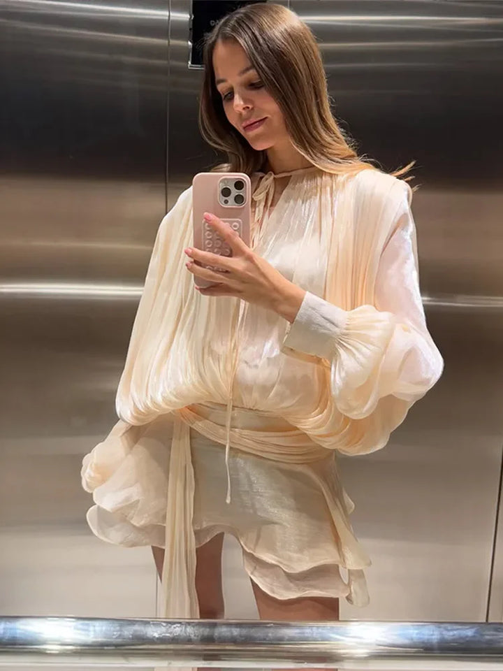 Gabriella | Radiant Ruffled Mini Dress