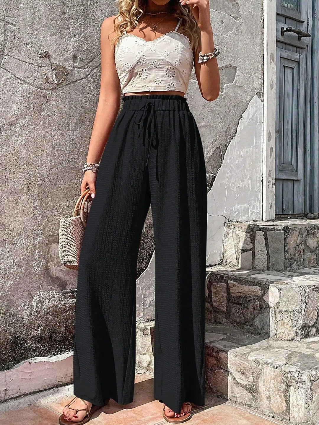 Sandra | Breezy Wide-Leg Pants