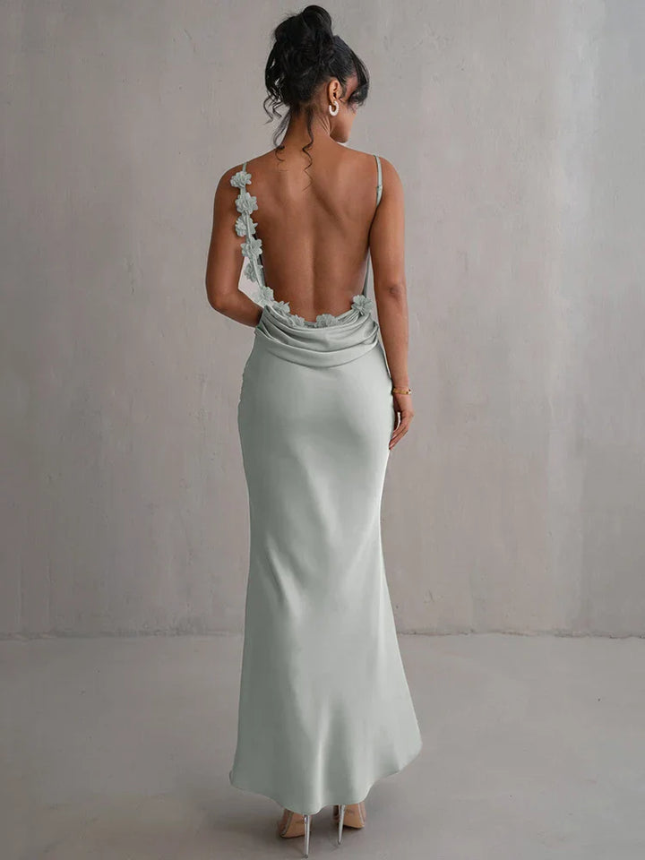 Ruth | Elegant Backless Maxi Dress