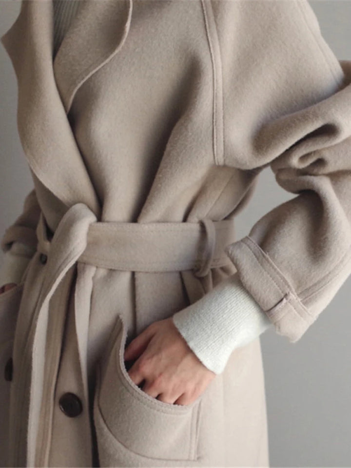 ELENA | LUXE DOUBLE-SIDED COAT