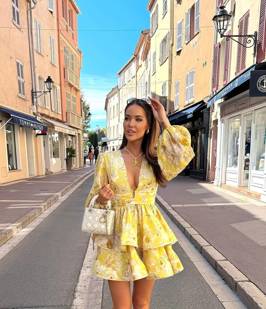Ivy | Floral Ruffle Mini Dress