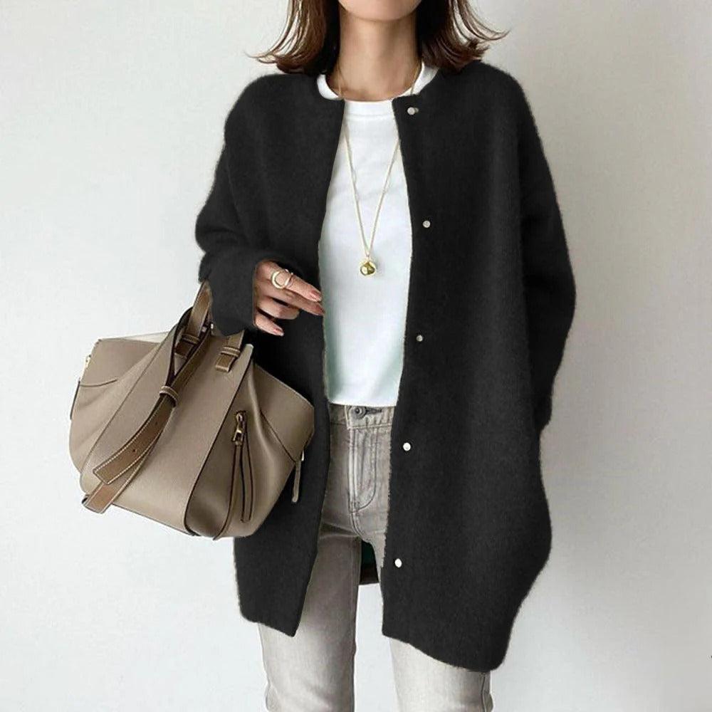 Amelia | Long Soft Ladies Coat