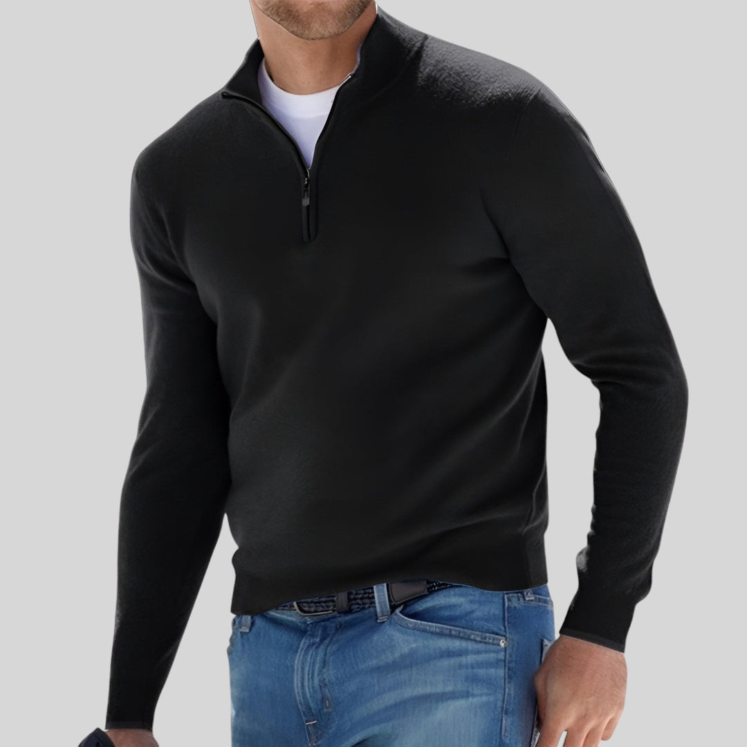 Oliver | Luxe Men's Half-Zip Jumper