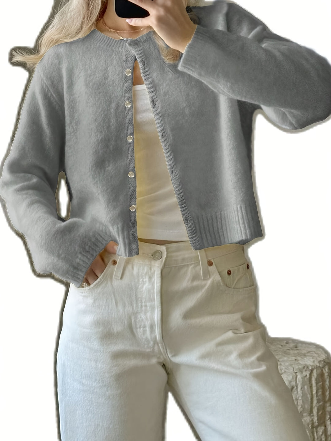 Eliana | Cozy Stretch Long Cardigan