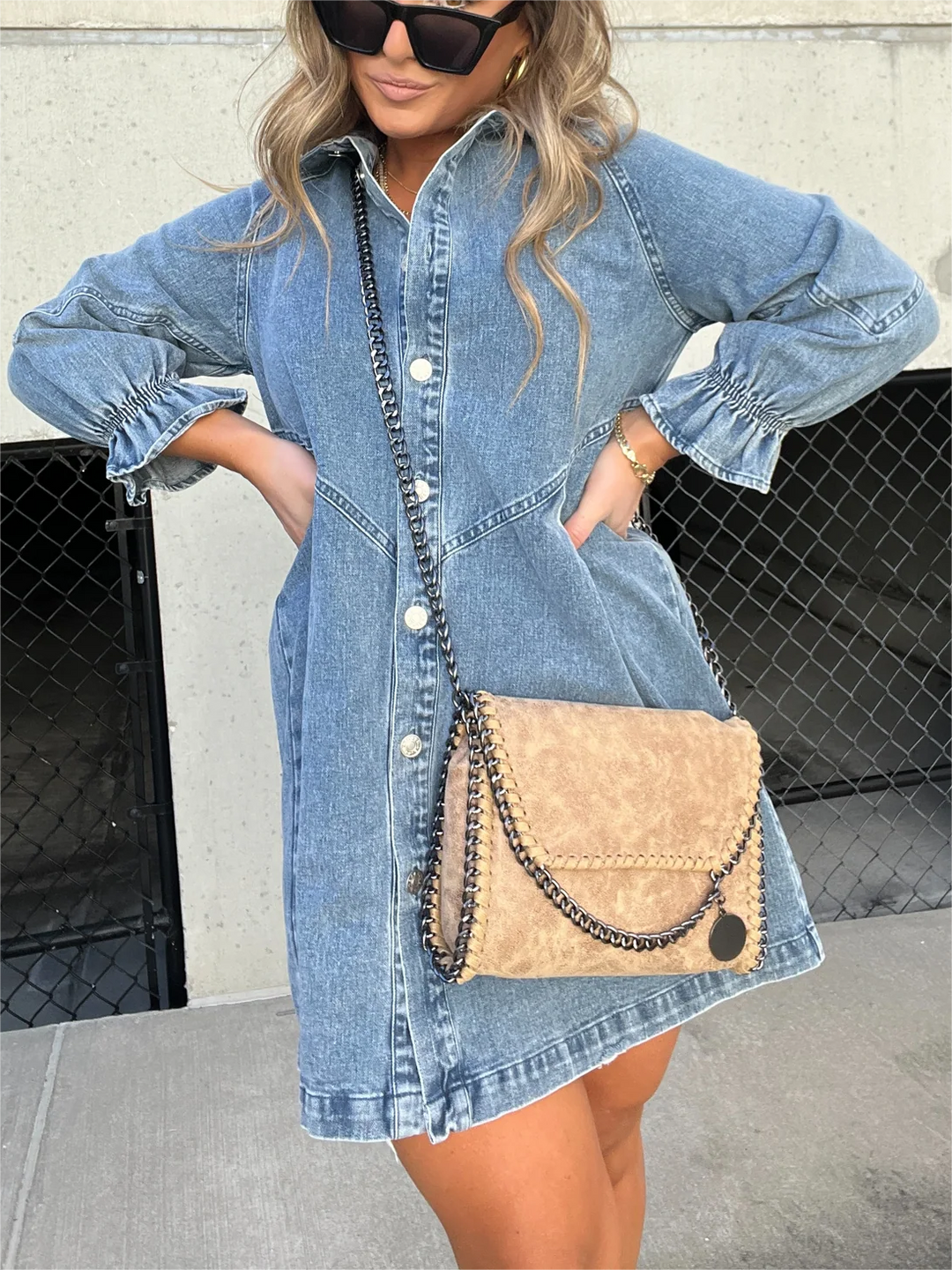 Moneth Blake | Casual Denim Dress